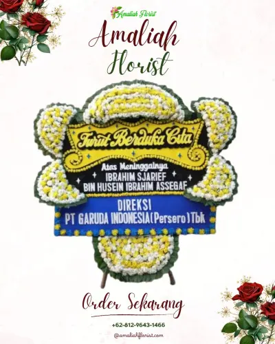 Papan Bunga Duka di Bedono